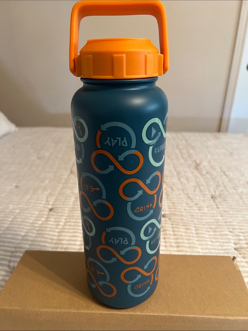 Disney Parks Drink, Eat,Play , Repeat Tumbler, NWT